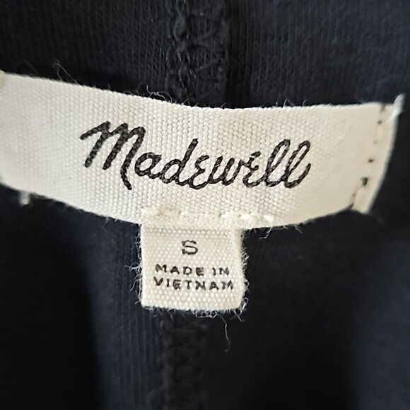 Madewell Black Zip-Front Sleeveless Tank – Minimalist Chic size S - Picture 8 of 9